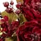 17" Peony & Hydrangea Arrangement in Ceramic Pot